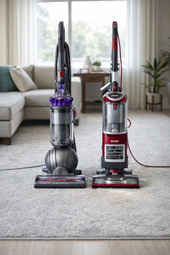 Dyson vs Shark Corded Vacuum
