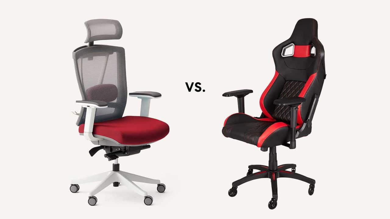 Gaming chair vs office chair Who is good for long sitting?