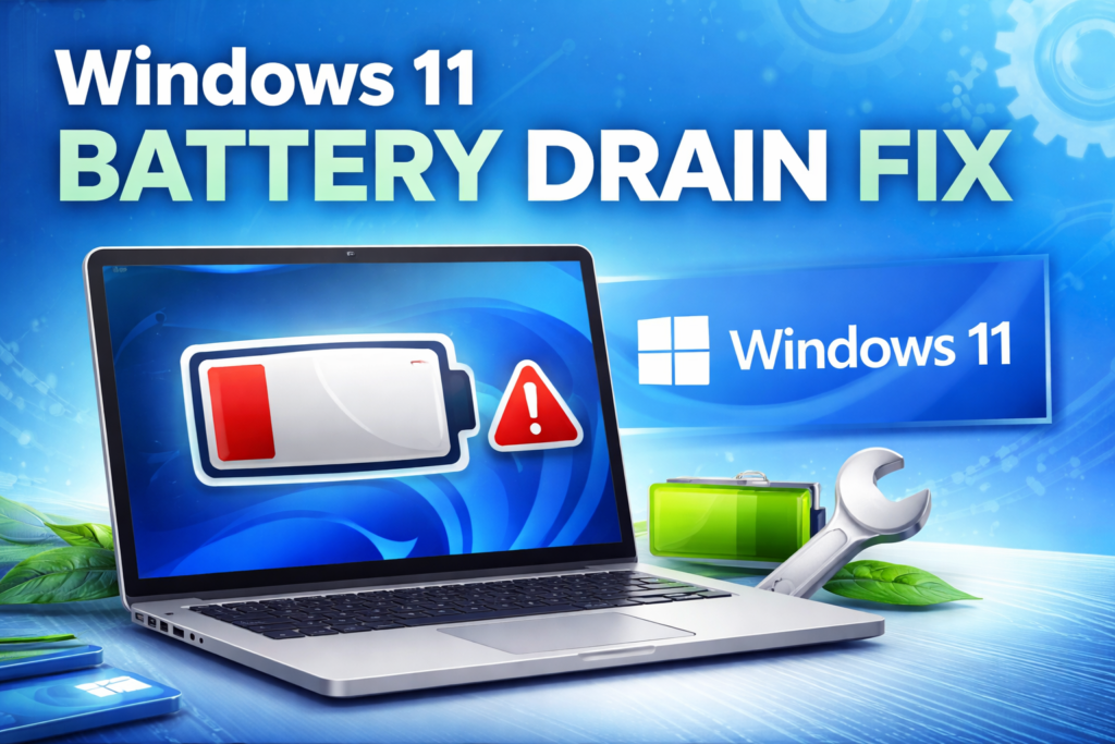 Windows 11 Battery Drain Fix